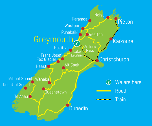 kleinhandel ontmoeten Vooraf West Coast New Zealand Accommodation | TranzAlpine Train Bookings